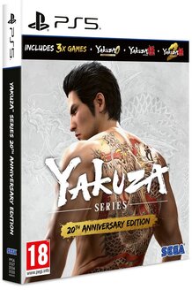 Sega Yakuza 20th Anniversary Edition - PS5 - Special Edition - Blu-ray