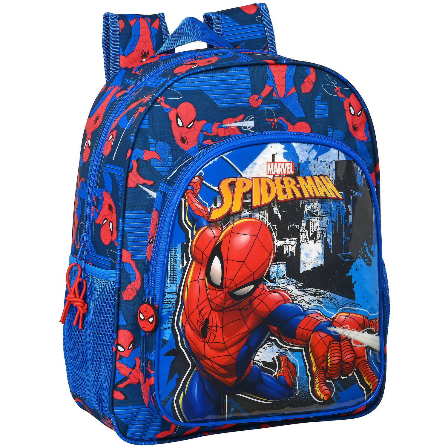 Safta spiderman rugzak, great power - 38 x 32 x 12 cm - polyester