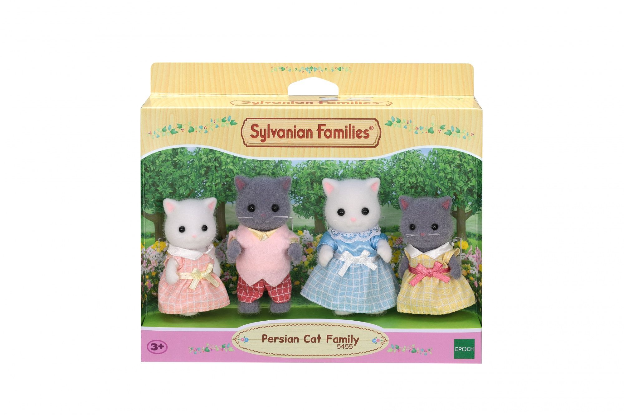 Sylvanian Families Familie Perzische kat - Speelgoedfiguur - 3+ jaar