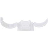Panduit Attache-câble réglable et détachable, fixation adhésive ARC.68-A-C, Ø de faisceau (plage) 4,8 à 17,3 mm, blanc, 1 pièce
