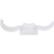 Panduit Attache-câble réglable et détachable, fixation adhésive ARC.68-A-C, Ø de faisceau (plage) 4,8 à 17,3 mm, blanc, 1 pièce
