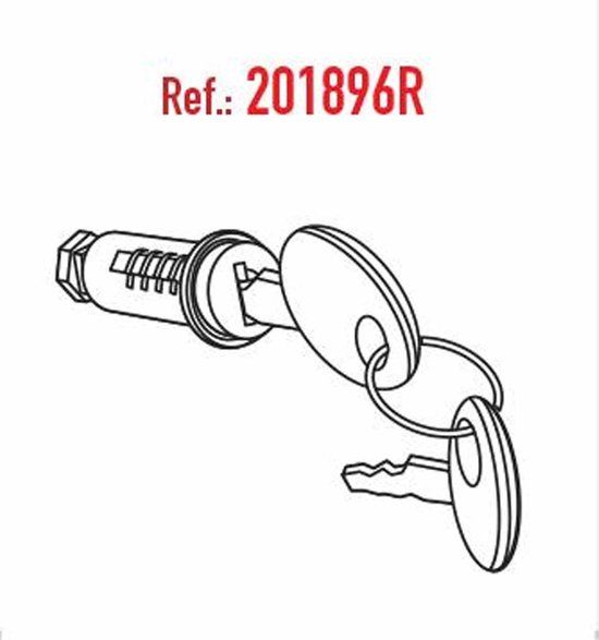Shad Accessoire Topkoffer 201896R / SH48 tot SH59X Gris