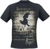 Alchemy England Nevermore Heren T-shirt - Zwart - XL
