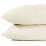 DecoKing RESTILO Jersey Katoenen Kussenslopen 50x60cm - 2 stuks - Crème
