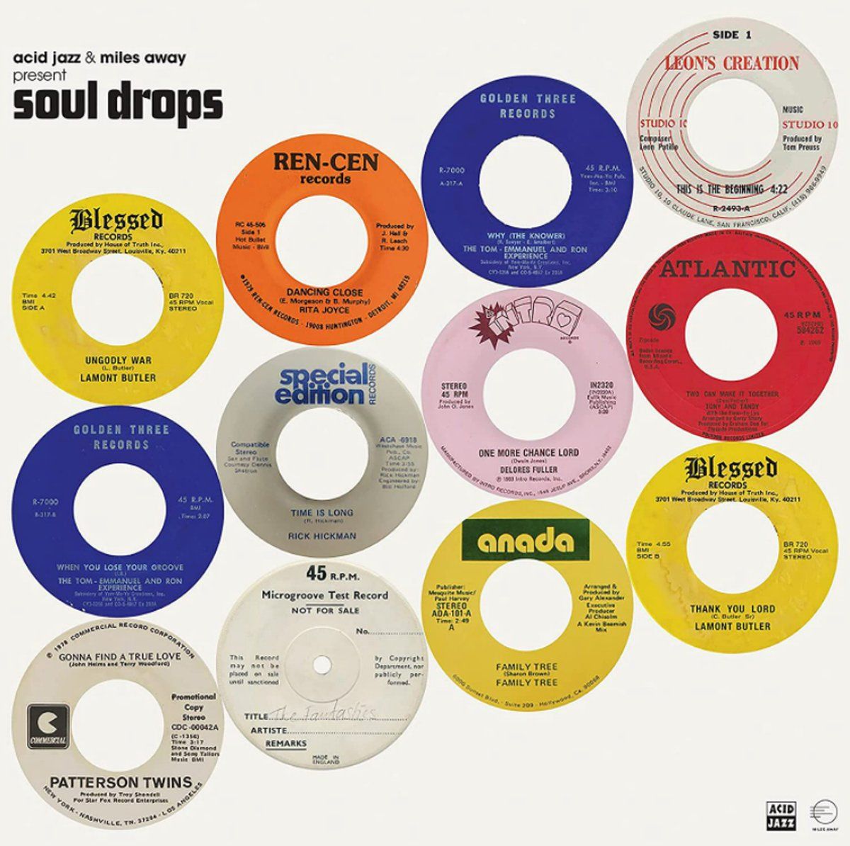 PIAS Nederland Soul Drops - Muziek