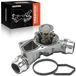 Frankberg Koelvloeistofthermostaat 97 °C met behuizing compatibel met 3-serie Cabriolet E46 320Ci 323Ci 325Ci 330Ci 2.2L-3.0L 2000-2007 5-serie Touring E61 525i 2.5L 2004-2010 vervangt # 115314377