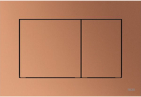 Tece Loop Bedieningsplaat - Kunststof - Geborsteld Rood Brons