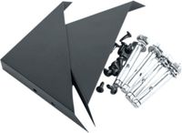 Evolar Evo-cover Bevestigingsset Donker Antraciet