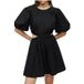 AllSaints Colette Robe Noir Taille : 44