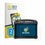 BROTECT - Screenprotector voor DT Research DT301YR - Folie Beschermfolie transparant 2 Stuks