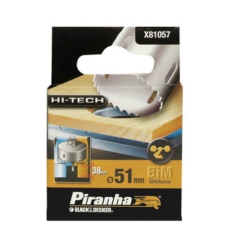 Piranha HI-TECH gatenzaag X81057 BiM 51 mm voor hout en metaal