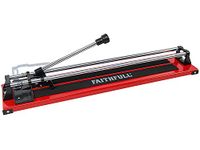 Faithfull Tegelsnijder - 600 mm (24 inch) vierkant, 425 mm diagonaal, 12 mm dikke snijcapaciteit voor keramische tegels