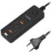 Canyon H-10 Universel Noir Recharge rapide 40W 4 ports (2x USB-A, 2x USB-C)