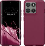 kwmobile telefoonhoesje geschikt voor Motorola Edge 60 Pro - Back cover in magenta-lila