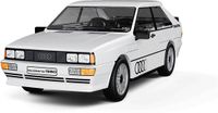 Audi Cobi Audi Quattro (1980) schaal 1:35 (wit)