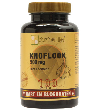 Artelle Knoflook 500 mg +250 mg lecithine (100CA