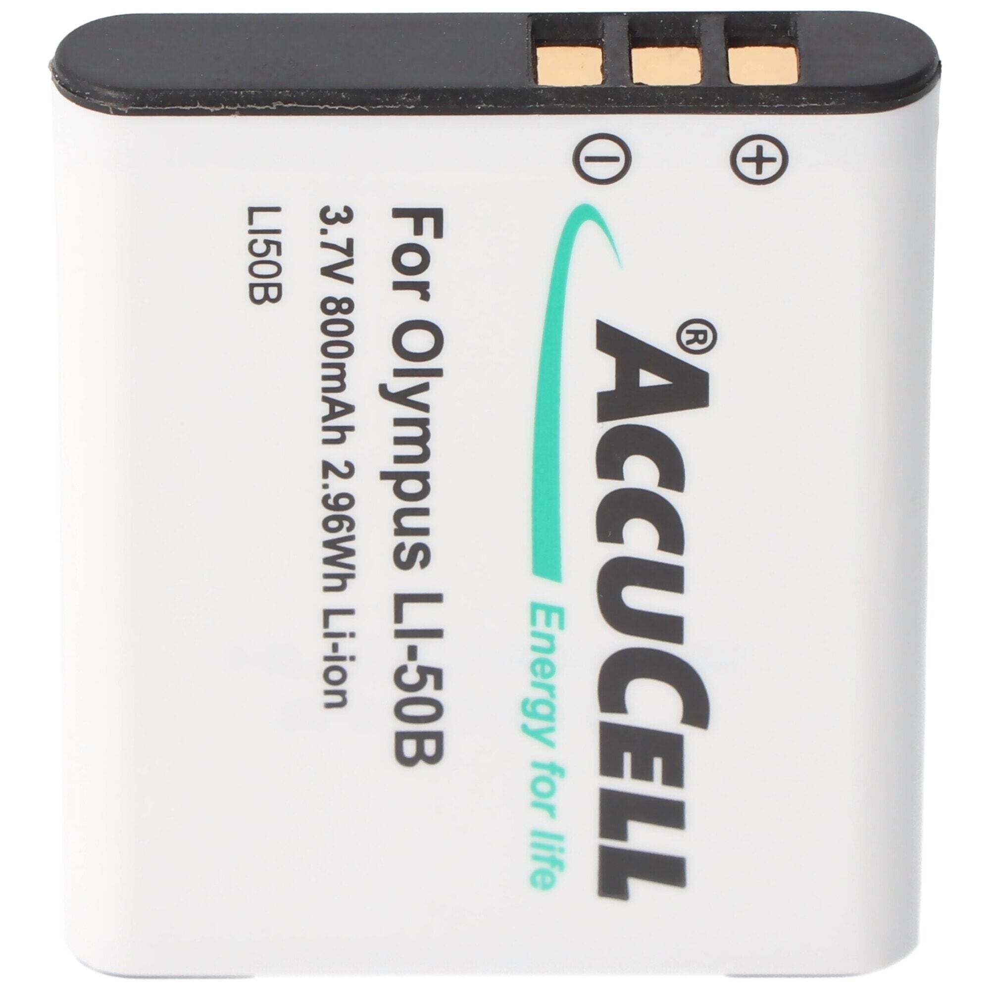 ACCUCELL AccuCell-batterij geschikt voor Panasonic VW-VBX090-batterij