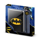 Karactermania DC Comics Batman Batsignaal Geschenkdoos met Dagboek, Notitieboek, Planner, Schetsboek + balpen - Zwart