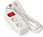 EDM Prise de courant double avec interrupteur EDM 41016 Schuko (1,5 m)