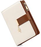 Portefeuille de sport pour femmes en cuir avec protection RFID