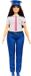 Barbie Piloot pop met uniform en afneembare pet