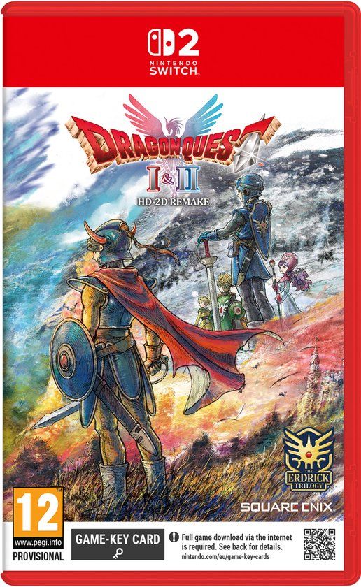 Square Enix Dragon Quest I & II HD-2D - Remake - Nintendo Switch 2 - Standard Edition
