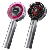 Breo Scalp3 hoofdhuidmassageborstel, Shiatsu haarhoofdhuidstimulator met IPX7 waterdicht, draadloze elektrische stimulator voor hoofdhuid en haar, draagbare massageapparaat voor hoofd, diepe massage
