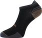 Jack Wolfskin PRELIGHT SOCK LOW C Unisex Sportsokken - black - Maat 35-37