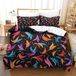 Set de literie 3D pour lit simple 140x200cm