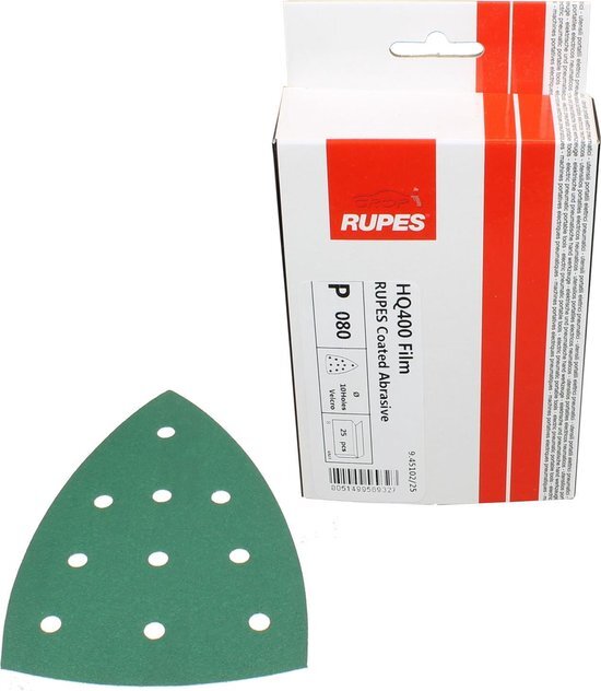 Rupes HQ400 Schuurfilm Polyester Delta P320 25 St