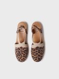 Toni Pons Dames espadrille van leer met een middelhoge sleehak | TOSSA