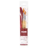 KUM School&Art-penselenset rond, 3-delig