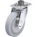 Blickle L-GEV 200K-TTM13-SG Plaatstalen zwenkwiel Wieldiameter: 200 mm Draagvermogen (max.): 400 kg 1 stuk(s)