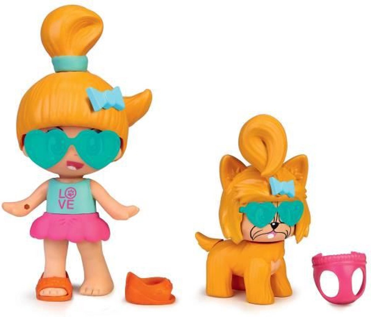 Pinypon Action Pinypon - Blister 2 figuren – Mijn puppy en ik