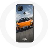 Maniacase Etui voor Xiaomi Redmi 9C Formule 1 McLaren Orange