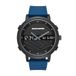 Skechers Herenhorloge, Anadigi-uurwerk met armband van siliconen, leer of roestvrij staal, blauw en grafiet, 48 mm