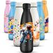 HoneyHolly Thermosfles, 500 ml, BPA-vrij, dubbelwandig, lekvrij, 18/8 roestvrij staal, voor sport, school, yoga