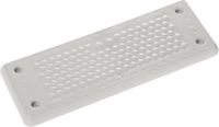 Trelleborg MH-24 F 125-1 LIGHT GREY UL94 V-0 IP65 | TPE | Screw Doorvoerplaat TPE Grijs 1 stuk(s)