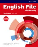 English Oxford University Press English File fifth edition: Elementary: Workbook with key