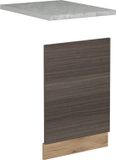 Vicco R-Line Voorpaneel vaatwasser – 45 cm, WB Marmer Edel grijs