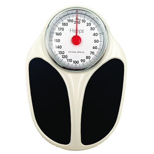 Haepi Mechanische personenweegschaal, groot blad en display