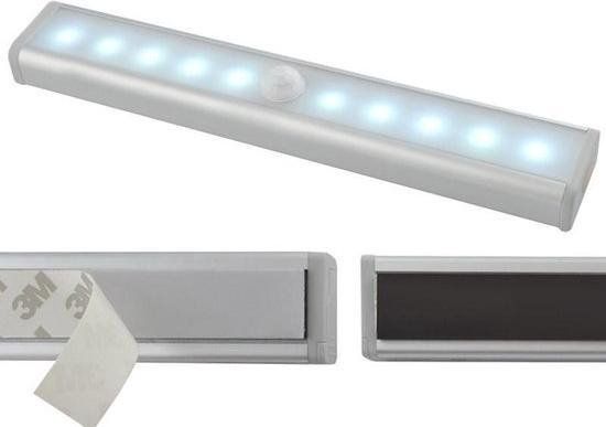 Grundig LED balk - 10 Lichtpunten - Makkelijke Montage - Extra Fel - Wit