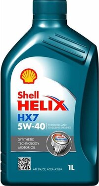 Shell Helix HX7 5w40 1L - Motor Oil for Car - Semi Synthetic