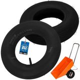 KOTARBAU® Kruiwagenband met Binnenband, Gummi, 4.00-8, Zwart