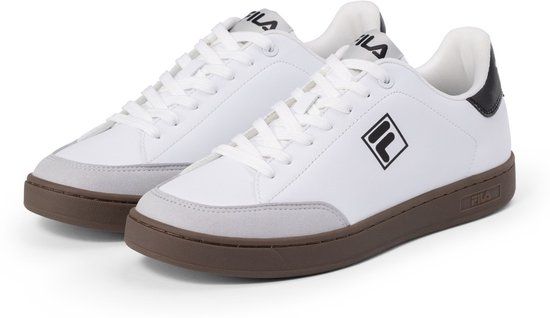 Fila Damen Tennis Low Sneaker Courtbay Woman FFW0477 White-Black-38