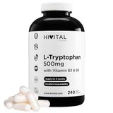 L-Tryptofaan HIVITAL L-Tryptofaan 500 mg | 240 veganistische capsules