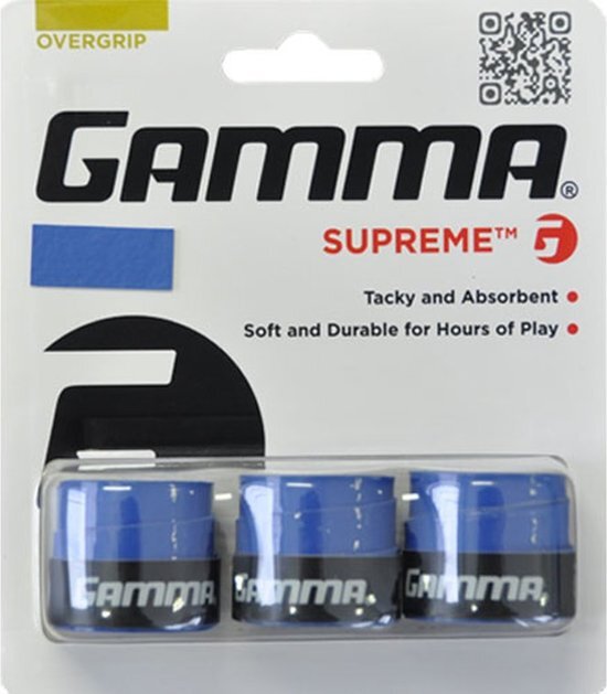 Gamma Sports Gamma Supreme overgrip (Blue)