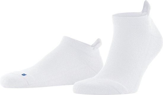 FALKE Cool Kick korte sneakersokken unisex wit - maat 39-41