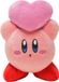 Sanei Kirby: Kirby avec Cœur Peluche 16cm Peluche