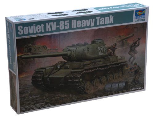 Trumpeter 01569 modelbouwset Soviet KV-85 Heavy Tank